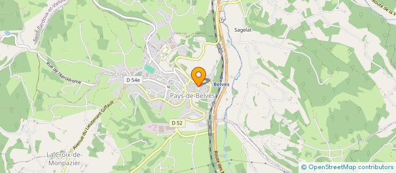 localisation de l'entreprise MONSIEUR HUBERT BARRIERE à PAYS DE BELVES