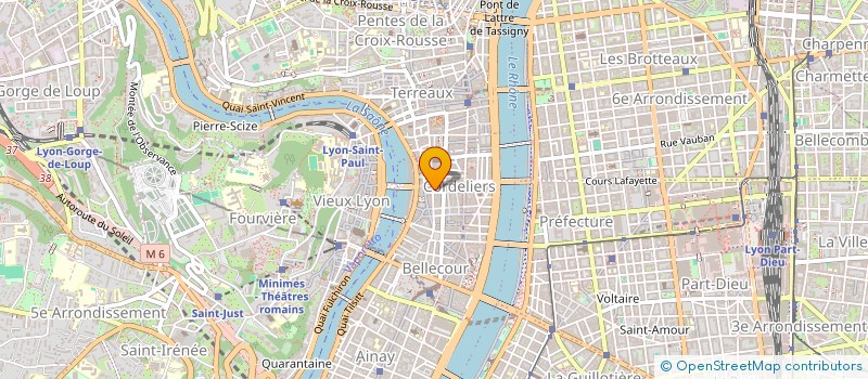 localisation de l'entreprise MONSIEUR HUBERT BERTHET  LYON