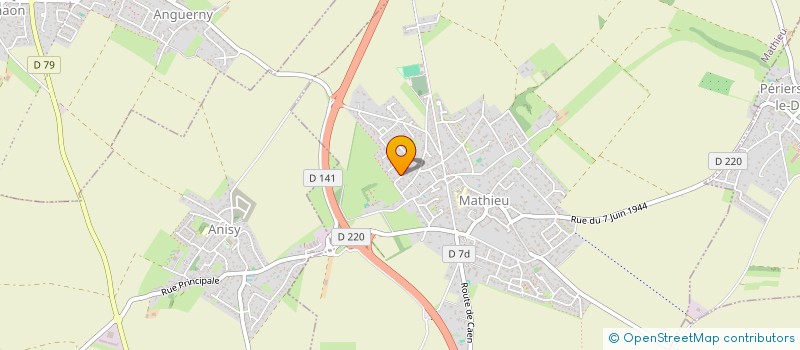 localisation de l'entreprise MONSIEUR HUBERT BLAIZOT  MATHIEU