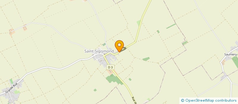localisation de l'entreprise MONSIEUR HUBERT BOISSIERE à SAINT-SIGISMOND