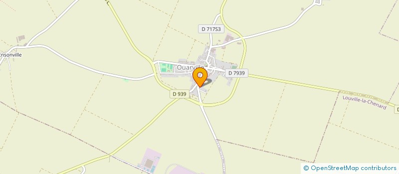 localisation de l'entreprise MONSIEUR HUBERT BONNET à OUARVILLE