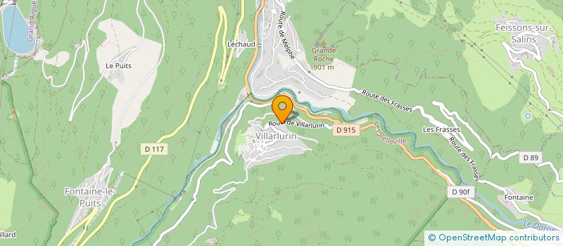 localisation de l'entreprise MONSIEUR HUBERT BONTRON  LES BELLEVILLE