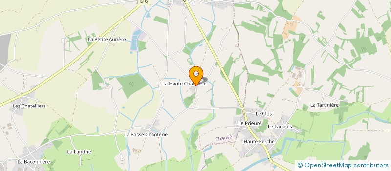 localisation de l'entreprise MONSIEUR HUBERT BOUVIER à CHAUVE