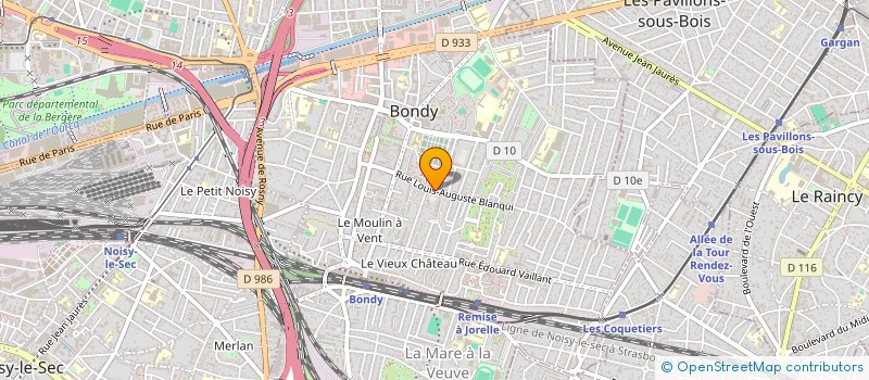 localisation de l'entreprise MONSIEUR HUBERT BOYOT à LIVRY-GARGAN