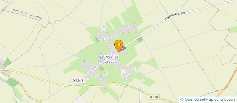 localisation de l'entreprise MONSIEUR HUBERT BRAY à ESTREES-LES-CRECY