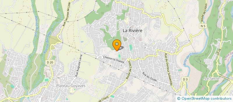 localisation de l'entreprise MONSIEUR HUBERT BRIAUD à SAINT-LOUIS