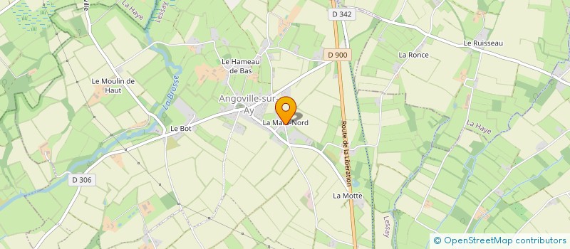 localisation de l'entreprise MONSIEUR HUBERT BULOT  LESSAY