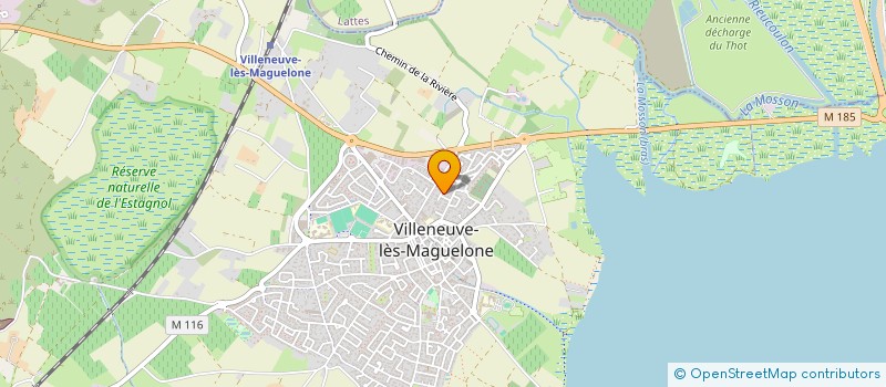 localisation de l'entreprise MONSIEUR HUBERT CAMUS à VILLENEUVE-LES-MAGUELONE