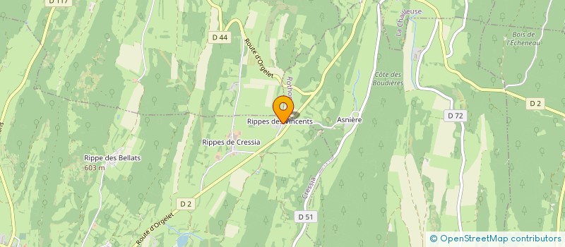 localisation de l'entreprise MONSIEUR HUBERT CASSEVILLE  AUGISEY