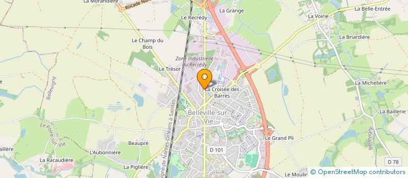 localisation de l'entreprise MONSIEUR HUBERT CAUNEAU à BELLEVIGNY