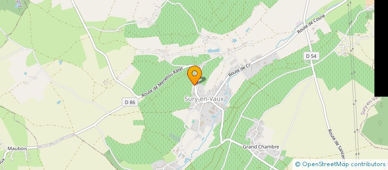 localisation de l'entreprise MONSIEUR HUBERT CHARLON  SENS-BEAUJEU