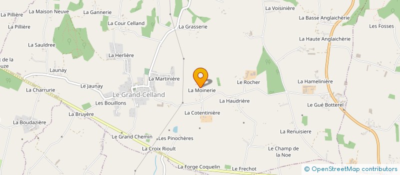 localisation de l'entreprise MONSIEUR HUBERT CHARUEL  SAINT-GEORGES-DE-LIVOYE