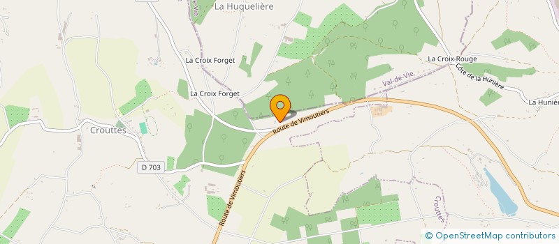 localisation de l'entreprise MONSIEUR HUBERT CHAUVIN à SAP-EN-AUGE