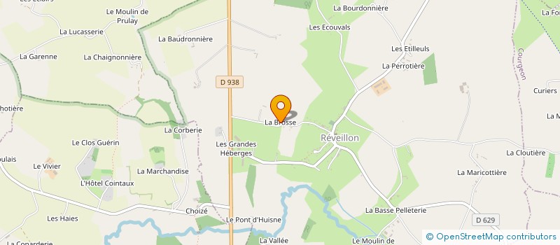 localisation de l'entreprise MONSIEUR HUBERT CHOPPE à FEINGS
