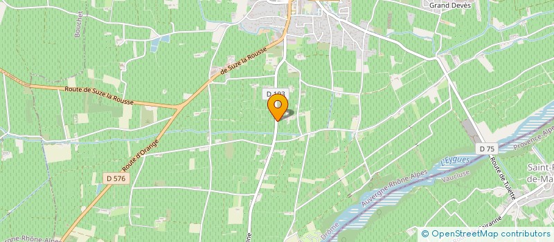 localisation de l'entreprise MONSIEUR HUBERT CLARICE  TULETTE