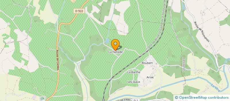 localisation de l'entreprise MONSIEUR HUBERT CLOUSCARD  CAHUZAC-SUR-VERE