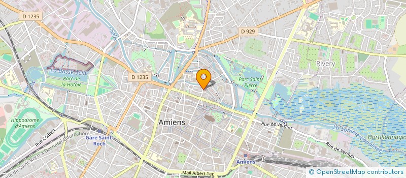 localisation de l'entreprise MONSIEUR HUBERT COGNARD à AMIENS