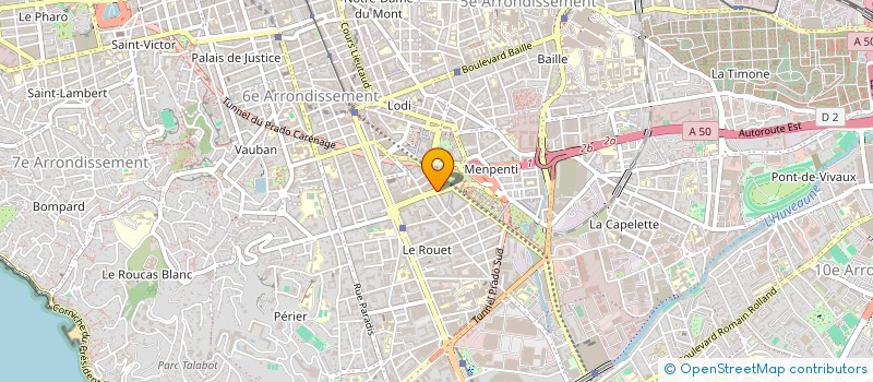 localisation de l'entreprise MONSIEUR HUBERT COHEN à MARSEILLE