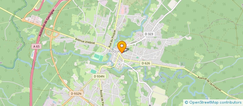 localisation de l'entreprise MONSIEUR HUBERT COLSON  ROQUEFORT