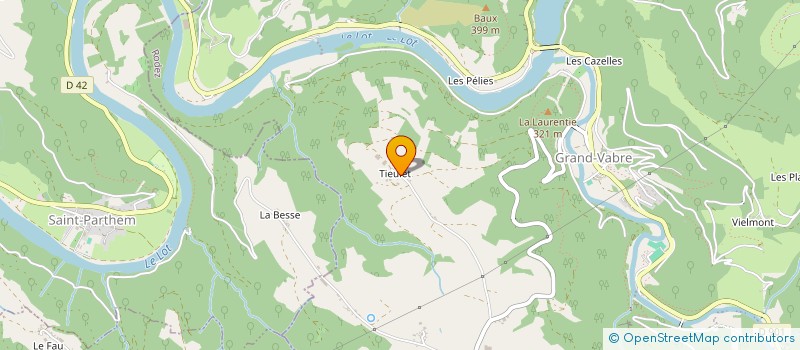 localisation de l'entreprise MONSIEUR HUBERT COSTES à CONQUES-EN-ROUERGUE