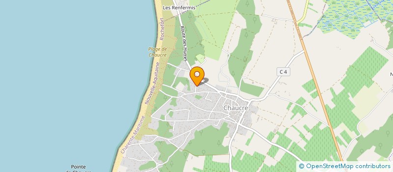 localisation de l'entreprise MONSIEUR HUBERT COULON à SAINT GEORGES D'OLERON