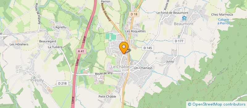 localisation de l'entreprise MONSIEUR HUBERT COURTIAL  BEAUMONT