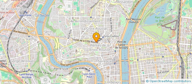 localisation de l'entreprise MONSIEUR HUBERT CRAYONNET à LYON