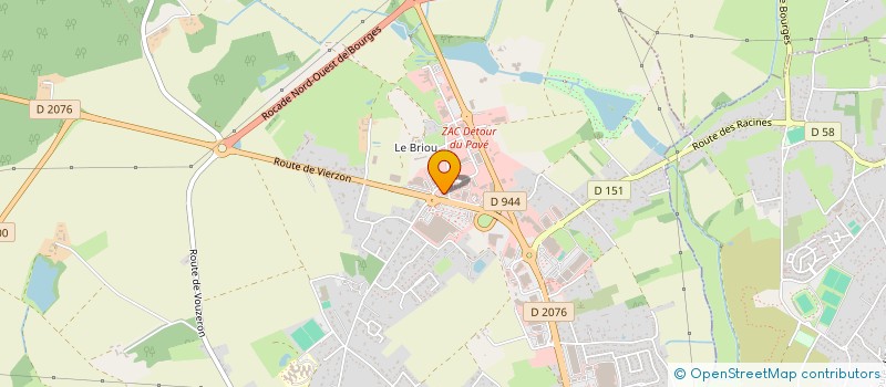 localisation de l'entreprise MONSIEUR HUBERT DAVID  SAINT-DOULCHARD