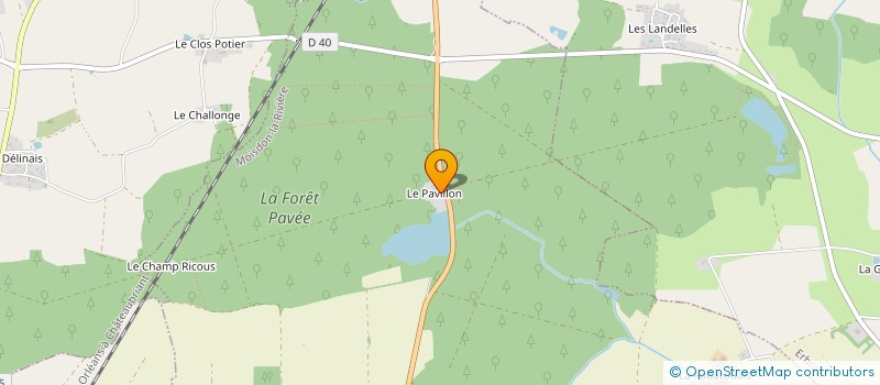 localisation de l'entreprise MONSIEUR HUBERT DE FRESLON DE LA FRESLONNIERE  MOISDON-LA-RIVIERE