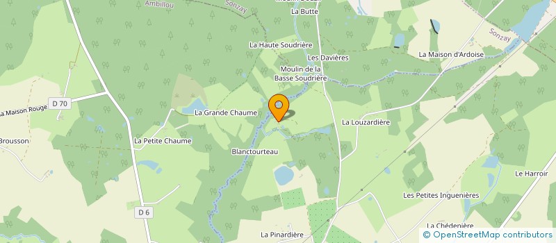 localisation de l'entreprise MONSIEUR HUBERT DE LA MOTTE SAINT PIERRE  PERNAY