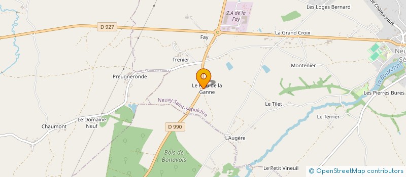 localisation de l'entreprise MONSIEUR HUBERT DECKERT à SARZAY