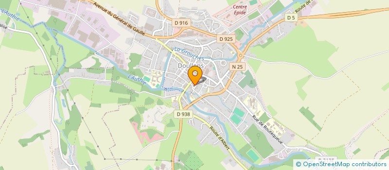 localisation de l'entreprise MONSIEUR HUBERT DEGARDIN  HUMBERCOURT
