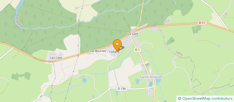 localisation de l'entreprise MONSIEUR HUBERT DELOME  BUXIERES-LES-MINES