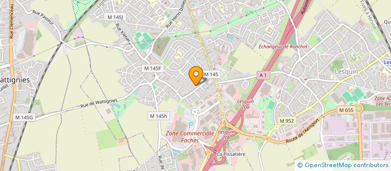 localisation de l'entreprise MONSIEUR HUBERT DENUDT à FACHES-THUMESNIL