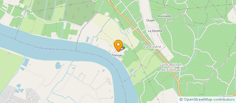 localisation de l'entreprise MONSIEUR HUBERT DESCHAMPS à LA RIVIERE
