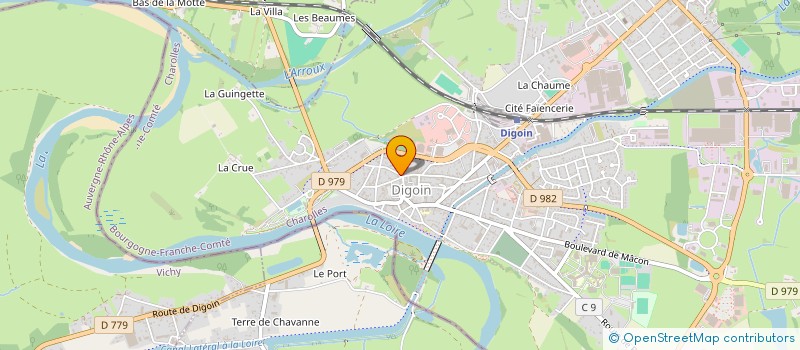 localisation de l'entreprise MONSIEUR HUBERT DESMARD  BRESSOLLES