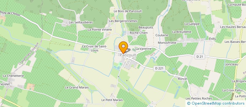 localisation de l'entreprise MONSIEUR HUBERT DESPREZ à PANZOULT