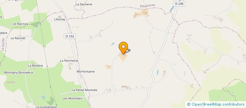 localisation de l'entreprise MONSIEUR HUBERT DOUILLET  LEVARE