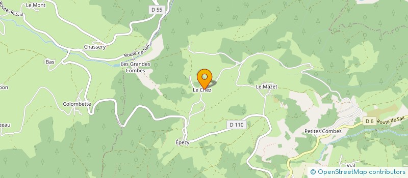localisation de l'entreprise MONSIEUR HUBERT DUBIEN à SAINT-GEORGES-EN-COUZAN