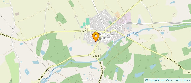 localisation de l'entreprise MONSIEUR HUBERT DURAND à LIGNY-LE-RIBAULT
