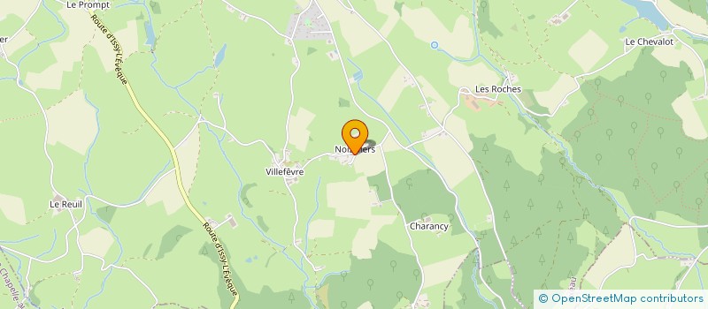 localisation de l'entreprise MONSIEUR HUBERT DUT  UXEAU