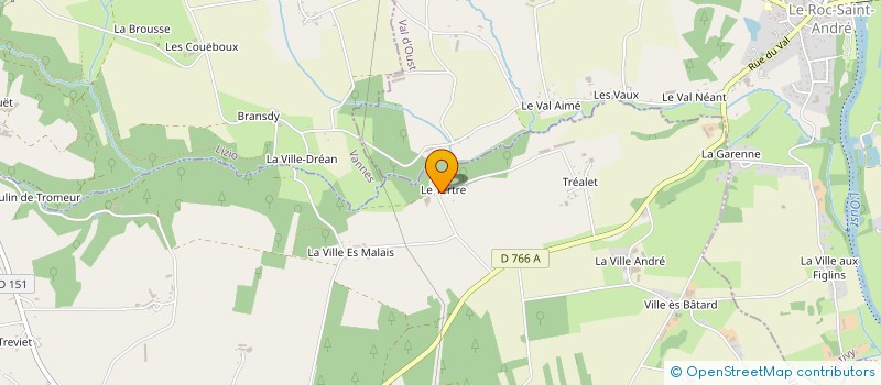 localisation de l'entreprise MONSIEUR HUBERT DUVAL à SERENT