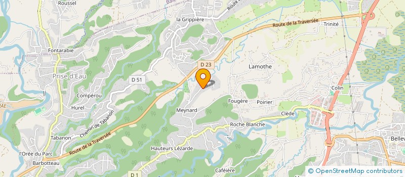 localisation de l'entreprise MONSIEUR HUBERT EGLELA à PETIT-BOURG