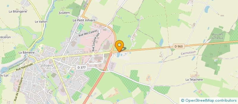 localisation de l'entreprise MONSIEUR HUBERT ENON à LYS-HAUT-LAYON