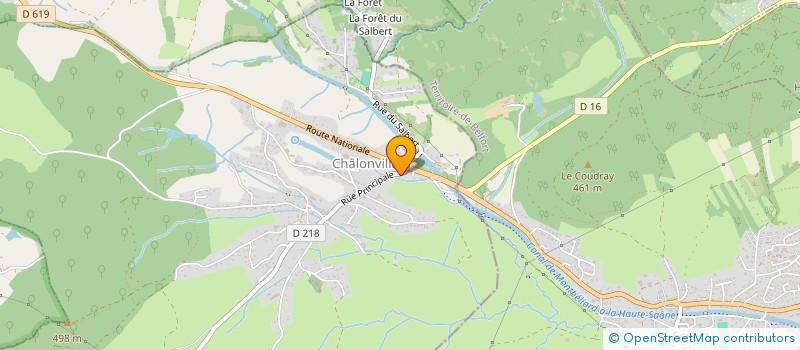 localisation de l'entreprise MONSIEUR HUBERT EPPLER  CHALONVILLARS