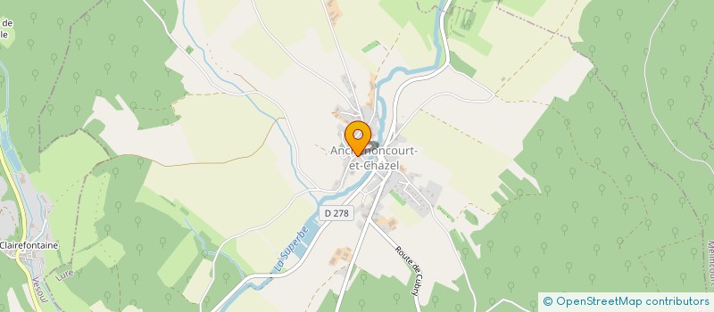 localisation de l'entreprise MONSIEUR HUBERT ETIENNE à SAPONCOURT