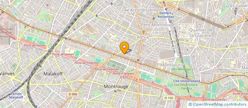 localisation de l'entreprise MONSIEUR HUBERT FABRIS  PARIS