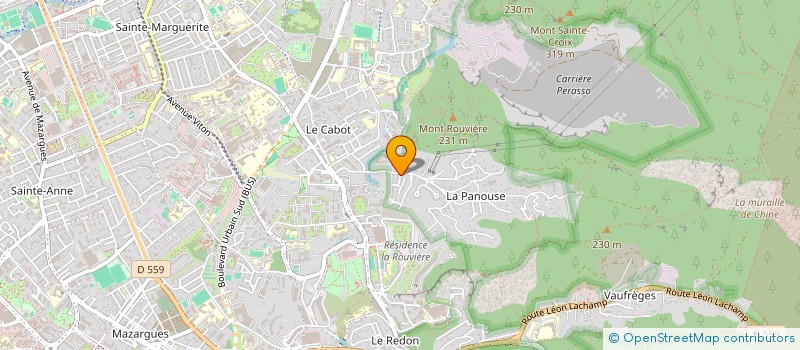 localisation de l'entreprise MONSIEUR HUBERT FERRETTI  MARSEILLE