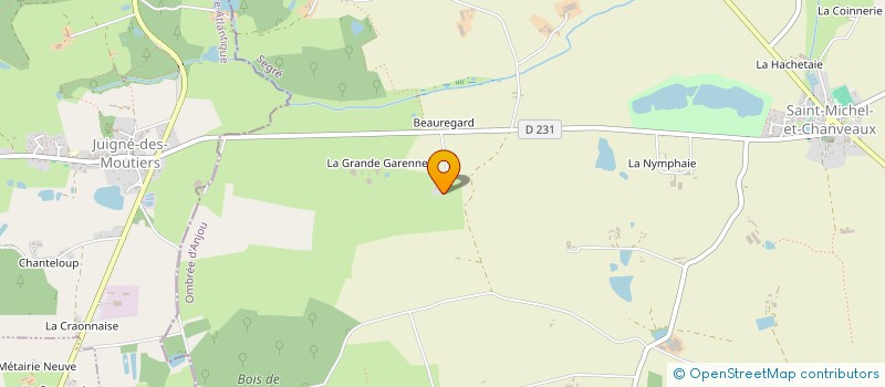 localisation de l'entreprise MONSIEUR HUBERT FEUVRAIS  ARMAILLE