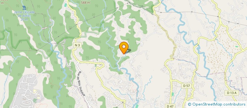 localisation de l'entreprise MONSIEUR HUBERT FITTE-DUVAL  FORT-DE-FRANCE